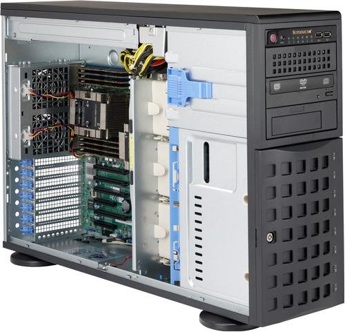 Supermicro TWR 8x3.5/2.5 Hot-swap SAS/SATA 2x1200W Titanium