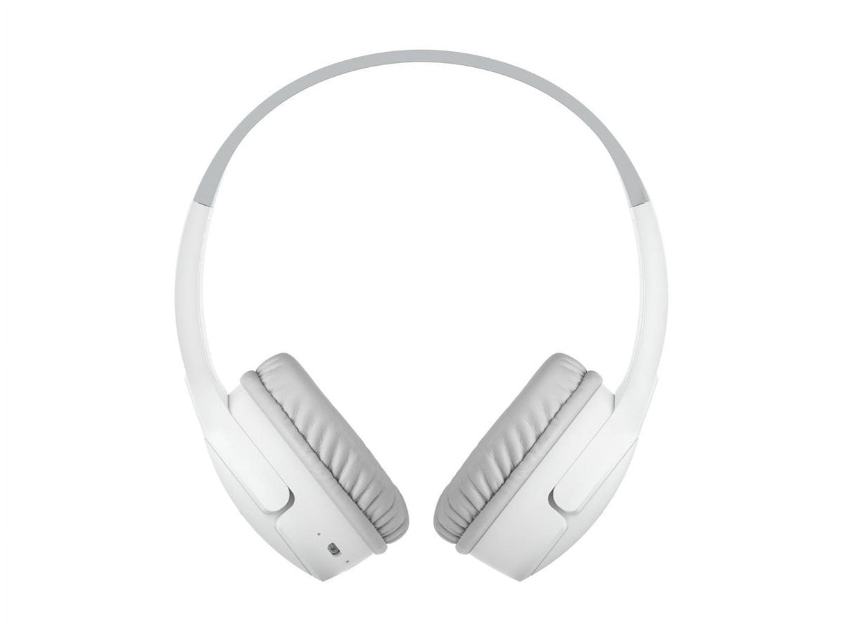 Belkin AUD001BTWHV3 Soundform Mini Gen2 On-ear Wrls Headphones For Kids White