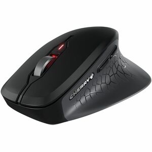 Cherry MOUSE COMFORT Wireless & Ergonomic - Black Right-handed Users AES-128 Encryption Whisper Quiet