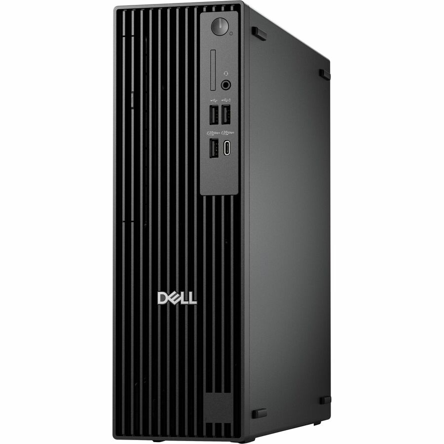 Dell Pro Slim Plus QBS1250 - Slim desktop Core Ultra 7 265 / up to 5.3 GHz - RAM 16 GB - SSD 512 GB - TLC NVMe - Intel Graphics - Gigabit Ethernet - Win 11 Pro - monitor: none - BTS