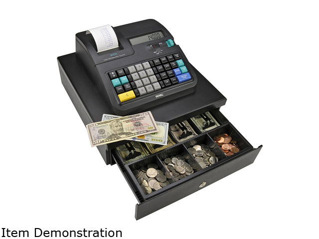 Royal 140DX Entry Level Cash Register with 9-digit Operator Display (29475X)