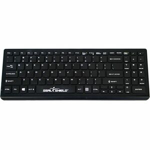 Seal Shield SSKSV101PRO Clean Wipe Pro Medical Grade Keyboard W Key Locking F