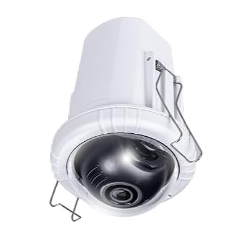 Vivotek C-Series FD9182-H Recessed, 5MP, H.265, 20fps @ 2560x1920, WDR Pro, SNV
