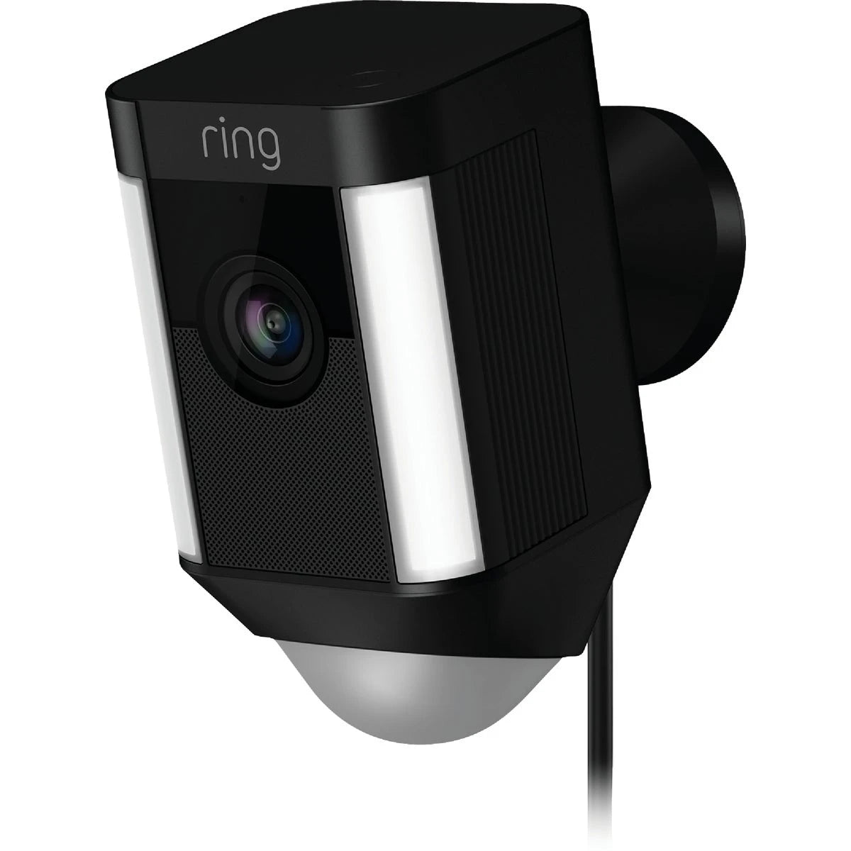 Ring Spotlight Cam Plus Outdoor/Indoor 1080p Plug-In Surveillance Camera - Black