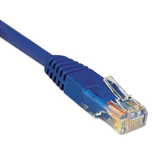 Tripp Lite CAT5e Molded Patch Cable, 7 Ft., Blue