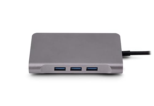 HUBEE Plus Mobile Station USB-C Pass Thru 100W Multi-Stream