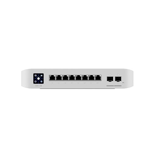 Ubiquiti Professional 8 PoE | 8-Port Managed Layer 3 Gigabit PoE Switch (USW-Pro-8-PoE)