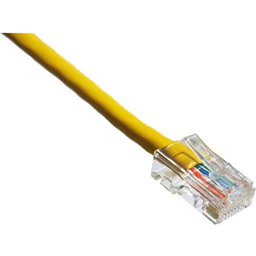 18-in Cat6 550Mhz CBL Non-Booted Yelw