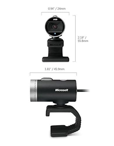 Microsoft Lifecam Cinema Webcam for Business: 720 resolution, widescreen, sharp image quality 6CH-00001