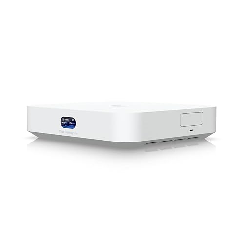 UBIQUITI UCG-MAX Cloud Gateway with 512 GB NVMe SSD Storage for NVR (UCG-MAX)