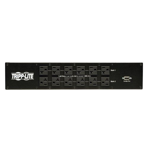 Tripp Lite PDU Metered ATS 120V 30A 24 5-15/20R, 1 L5-30R 2 L5-30P 2Urm PDUMH30AT Metered + ATS