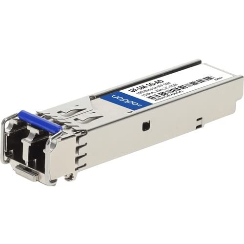 Ubiquiti UF-SM-1G Compatible TAA Compliant 1000Base-LX SFP Transceiver (SMF, 1310nm, 10km, LC, DOM)