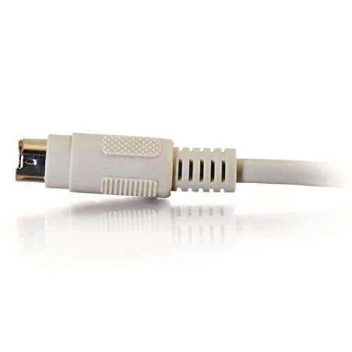C2G 02692 PS/2 M/M Keyboard/Mouse Cable, Beige (6 Feet, 1.82 Meters) Keyboard Mouse Cable 6 Feet