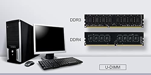 TEAMGROUP Elite DDR4 32GB Single (1 x 32GB) 3200MHz (PC4-25600) CL22 Unbuffered Non-ECC 1.2V UDIMM 288 Pin PC Computer Desktop Memory Module Ram Upgrade - TED432G3200C2201 32GB Kit (1x32GB) 3200mhz