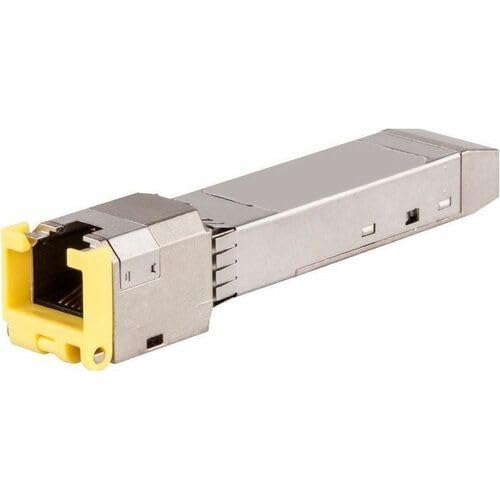 HP Aruba SFP+ Module - for Data Networking, Optical Network - 1 x RJ-45 10GBase-T Network10 Gigabit Ethernet - 10GBase-T0.03 km Maximum Distance