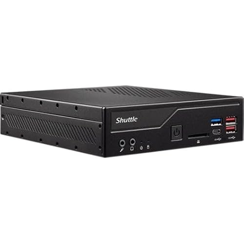 Shuttle XPC Slim DH670 Barebone System - Slim PC - Socket LGA-1700-1 x Processor Support