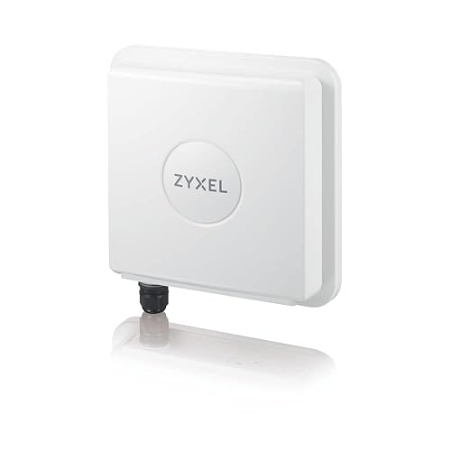 Zyxel 4G LTE-A Cat.6 Router with PoE | Nebula Cloud Management | LTE7461N |Outdoor Design for Reliable Connection | Heavy Duty IP68 Enclsoure | 300Mbps | Remote Management | Easy Installation