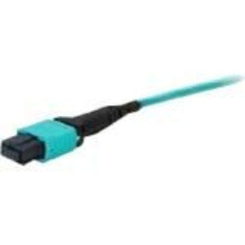 Add-on 1ft Mpo (Female) Aqua Om3 Loopback Simplex PVC Fiber Patch Cable