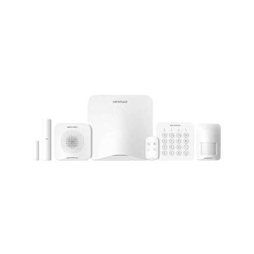 Hikvision AX Home Wireless Alarm System Kit | Motion Sensors & Remote Control – Easy DIY Security, Smartphone Access