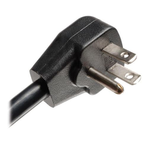 Tripp Lite 7 Right Angle Outlet Surge Protector Power Strip, 6ft. Cord, Right Angle Plug, 1440 Joules, Tel/Modem Protection, Safety Covers, 50K Insurance & (TLP706TELC) Black 7 Outlet + TEL (Black)