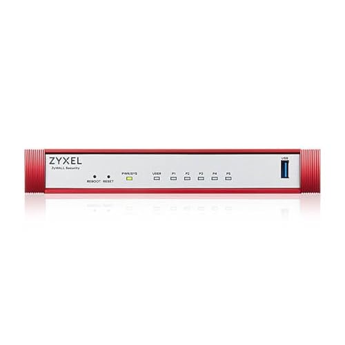 Zyxel USGFLEX50H ZyWALL High Speed Cyber Security Firewall | 1-Year UTM Security Pack | Up to 25 Users | Nebula Cloud