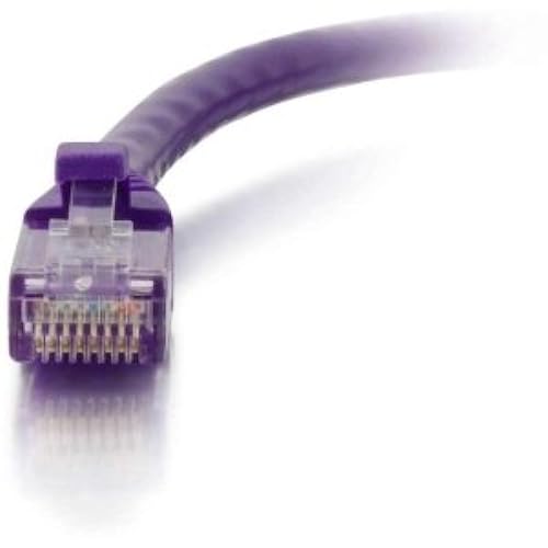 C2G 15ft Cat6 Purple Snagless Patch Cable 15 Feet/ 4.57 Meters Purple