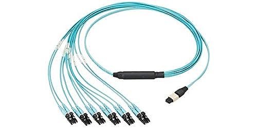 Panduit - FZ8RL7NQSVNM005 Fiber Optic Network Cable - 16.40 ft Fiber Optic Network Cable - First End: 1 x PanMPO Network - Female - Second End: 1 x LC Network - Male - Aqua