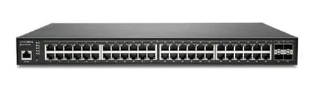 SONICWALL 02-SSC-2466 48 Port Gig PoE Switch 4 SFP P