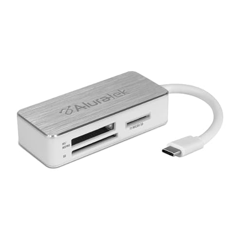 USB-C Card Reader for SDXC/SDHC/MicroSD/MS by My Store