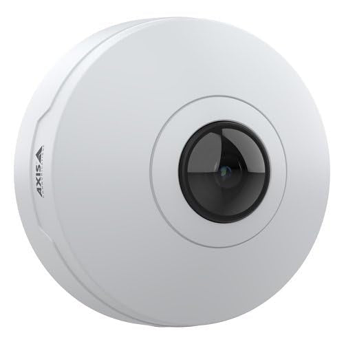AXIS M4327-P 6MP Indoor Panoramic IP Camera with Deep Learning, 1.1mm Fisheye Lens, White
