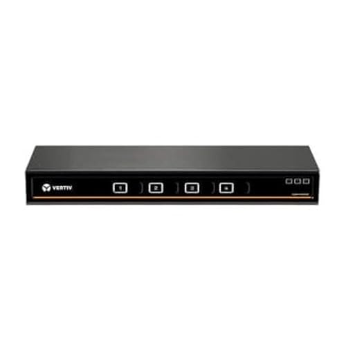 Dual Head, 4 Port Cybex Secure Desktop KVM Switch with Universal Display Port
