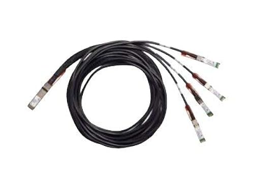 Cisco 100GBase QSFP to 4xSFP25G Passive Copper Splitter Cable, 3-meter - 9.84 ft QSFP/SFP Network Cable for Network Device, Server, Switch - First End: 1 x QSFP Network - Second End: 4 x SFP Network