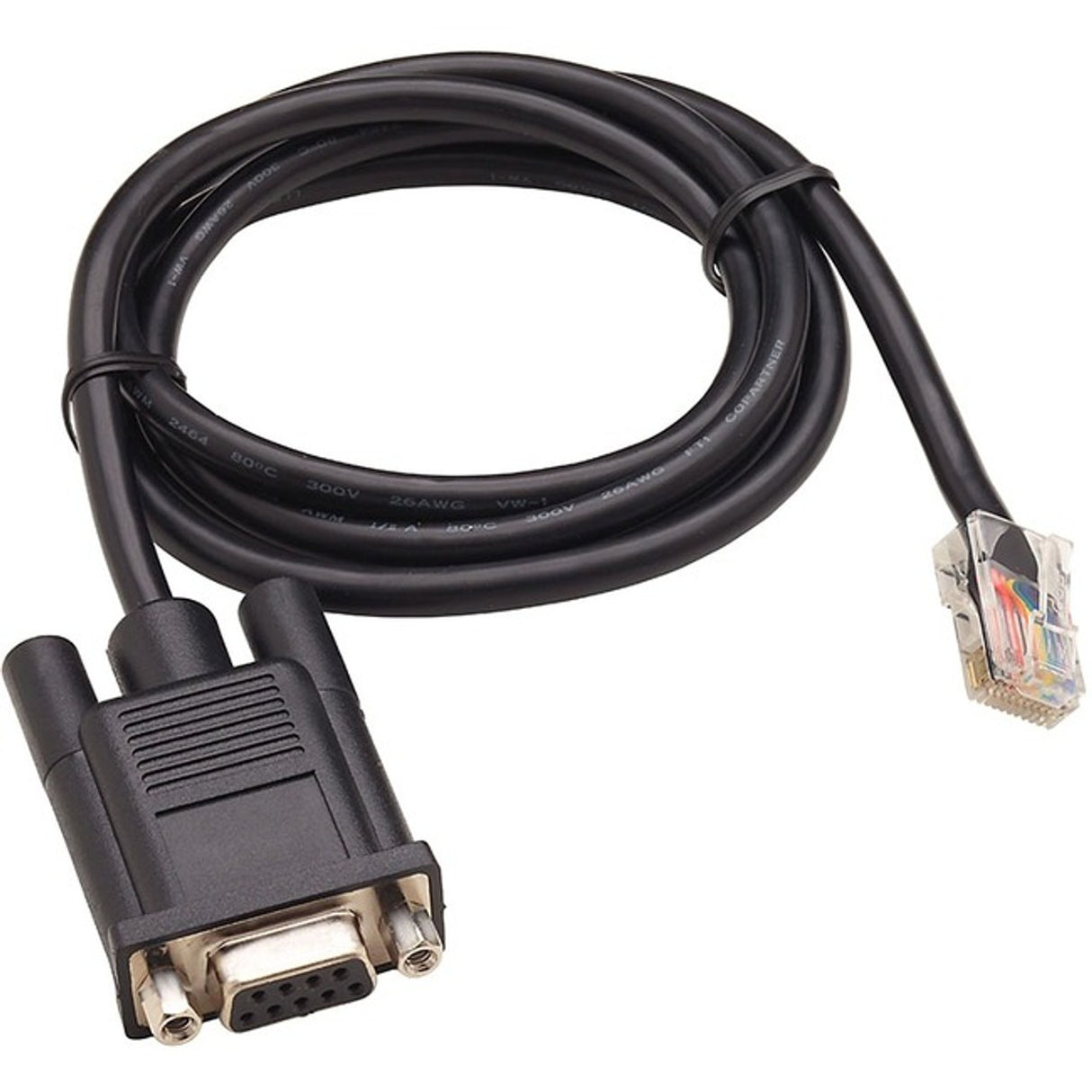 Digi 4-ft. RJ-45 To DB-9 Female Straight Cable
