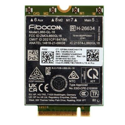 HP Wireless Cellular Modem - 4G LTE Advanced Pro