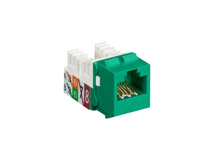 Black Box CAT6 Unshielded Keystone Jack 110 Punchd