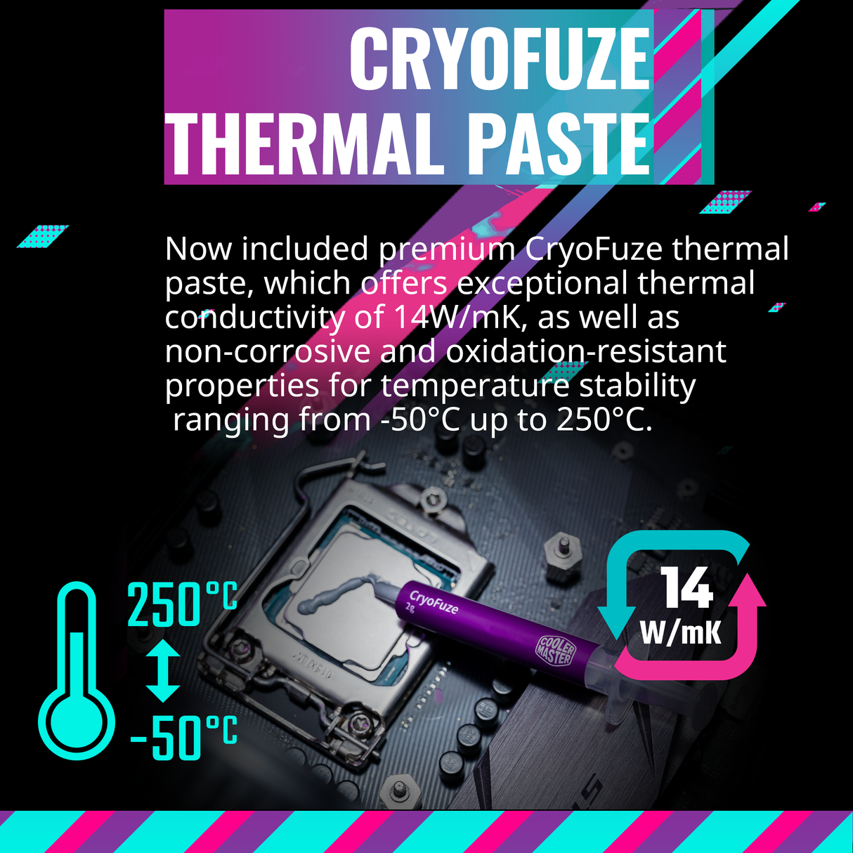 Cooler Master Hyper 622 Halo White CPU Air Cooler, MF120 Halo² Fan, Dual Loop ARGB, Aluminum Top Cover, 6 Copper Heat Pipes, 154mm (H) for AMD Ryzen AM5/AM4, Intel LGA1700/1200 (RR-D6WW-20PA-R1)