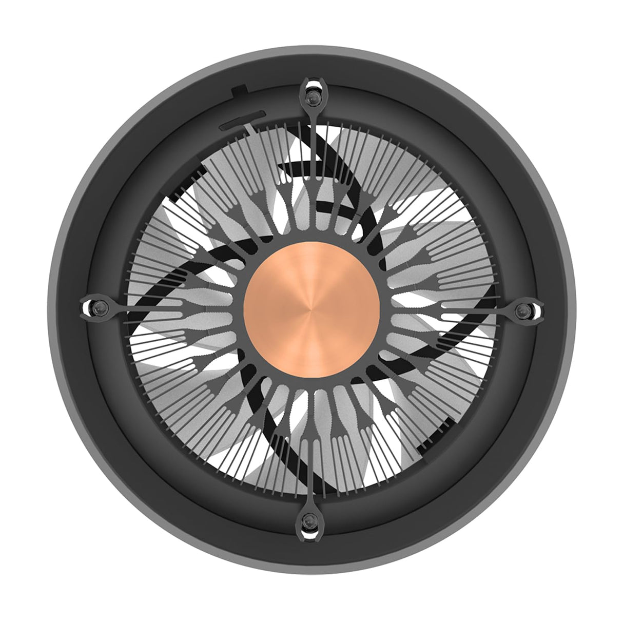 Thermaltake UX150-L ARGB CPU Cooler; Copper Base/Aluminum Fins; 130mm PWM Fan; 500~2400 RPM; LGA 1851/1700/1200/1156/1155/1151/1150; Infinity Mirror; 130W TDP; Black; CL-P147-CA13SW-A