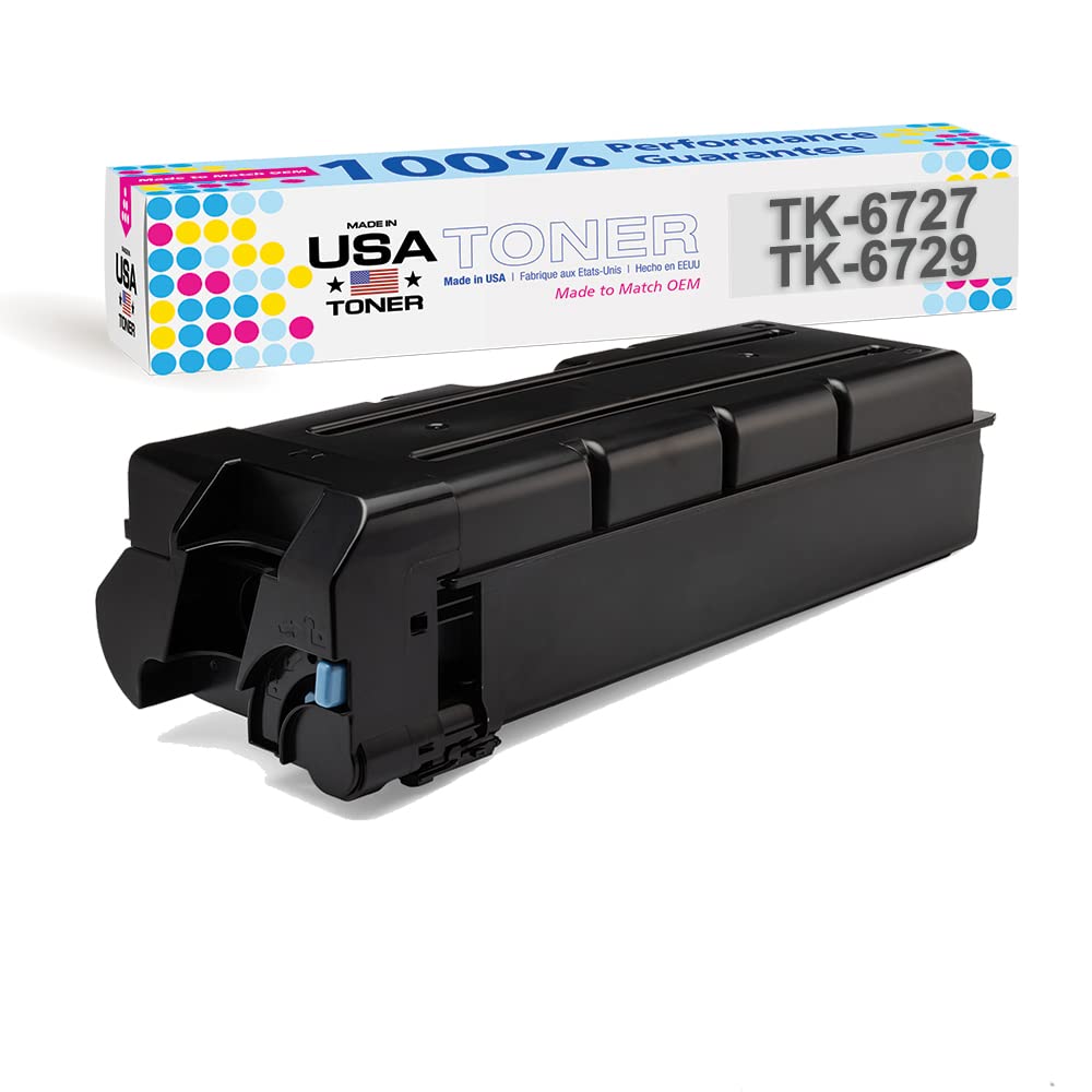 PCI Copystar TK6727-PCI Hi Value 70000 Pages Yield Original LaserJet Toner Cartridge, Black