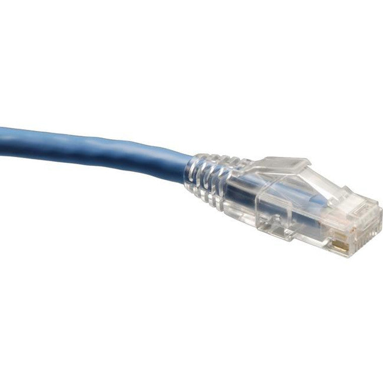Tripp Lite 200ft Cat6 Gigabit Solid Conductor Snagless Patch Cable RJ45 M/M Blue 200
