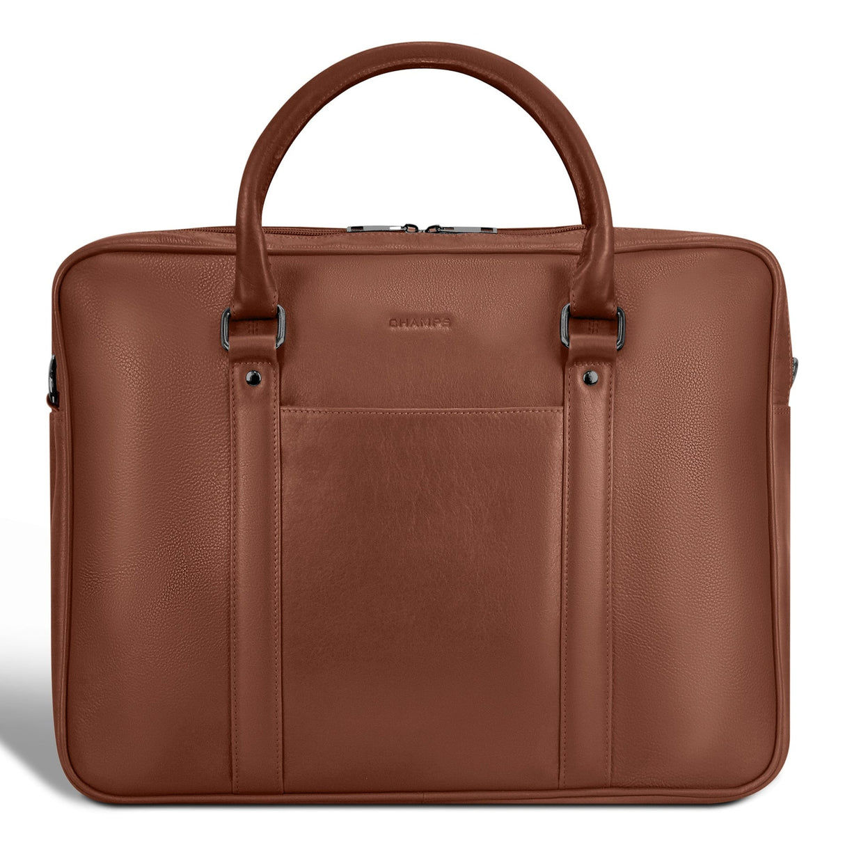 Champs Onyx / Leather Briefcase OB-412-BROWN