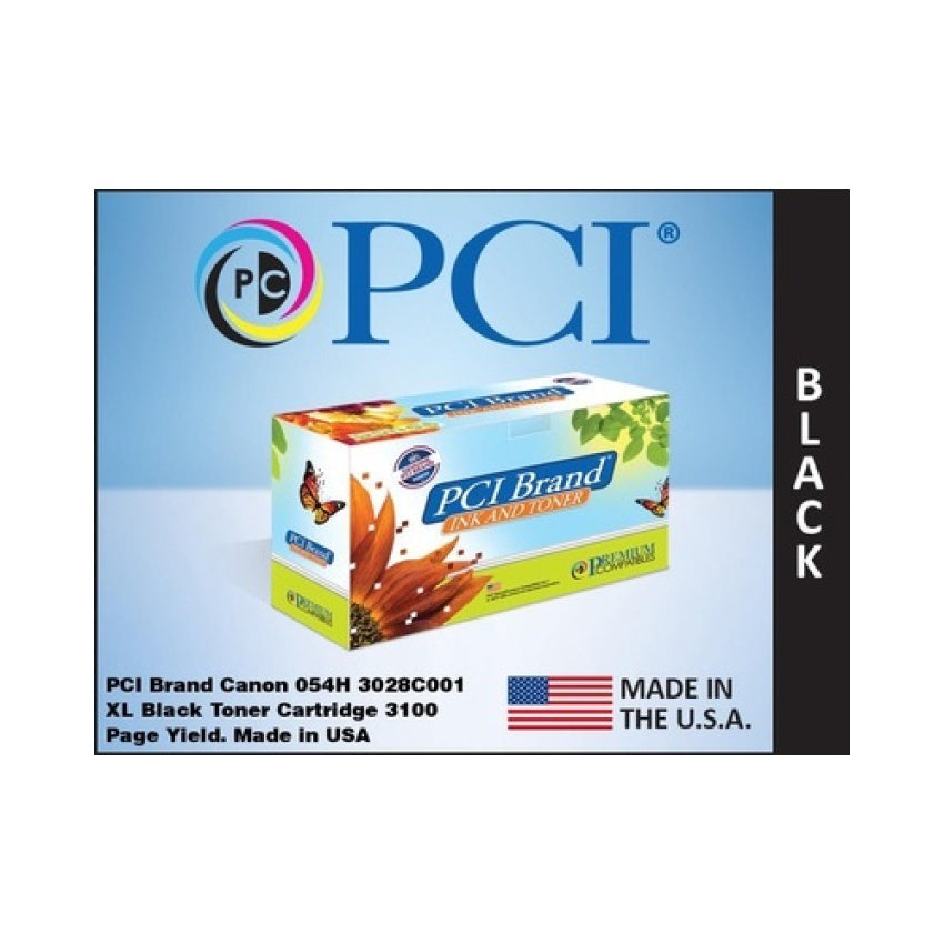 Pci Canon 3028C001-PCI Eco-Friendly Sustainable 3.1K Page Yield Toner Cartridge, Black