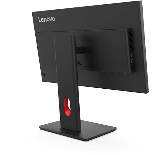 Lenovo ThinkVision T24-40 24 Class Webcam Full HD LED Monitor - 16:9 - Raven Black - 23.8 Viewable - in-Plane Switching (IPS) Technology - WLED Backlight - 1920 x 1080-16.7 Million Colors - 250 Ni