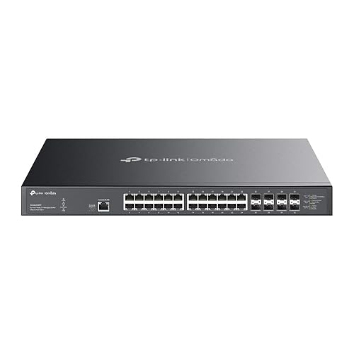 SX3832MPP Omada 32-Port 10GE L2+ Managed Switch with 24-Port PoE++