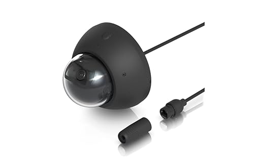 Ubiquiti AI Dome UVC-AI-Dome-B, 4K PoE Security Camera, Fixed Focal Lens, Black