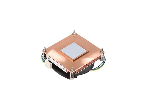 Dynatron K199 Intel Sandy Bridge Xeon, Core i3 Core i5 Core i7 for Socket 1155/1156 1U Active Solution 2 Ball Bearing Copper Heatsink CPU Cooler