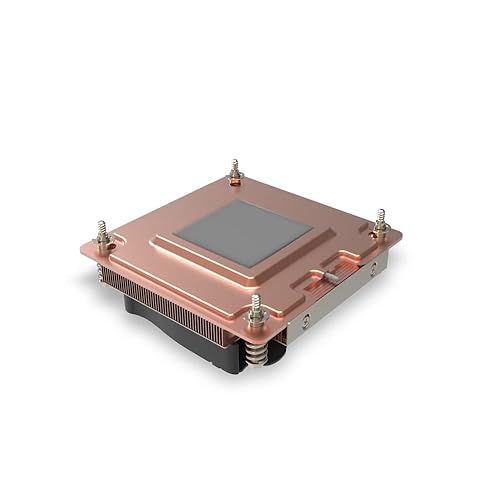 Dynatron Q7 1U Copper Vapor Chamber Heatsink with Stacked Fins for LGA 1700 Socket