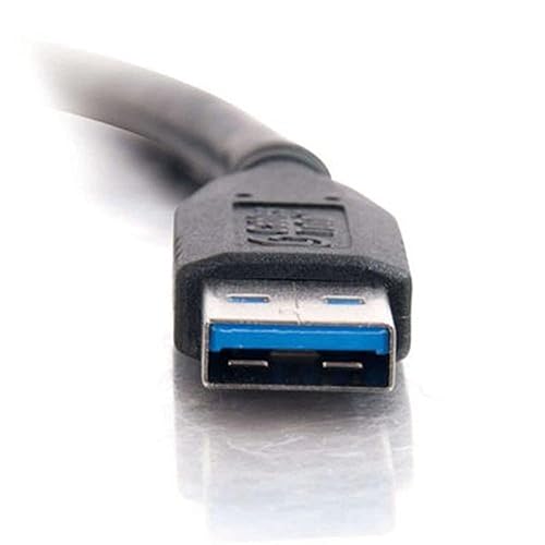 C2G 54172 USB 3.0 Cable - A Male to A Female Cable, Black (9.8 Feet, 3 Meters) 3.00 Meter