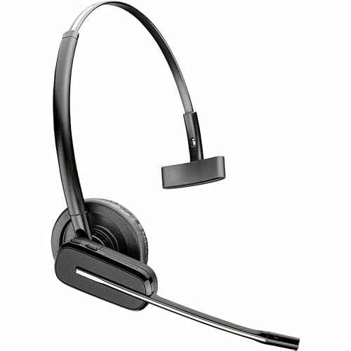 Poly Savi 8245-M Microsoft Teams Certified DECT 1920-1930 MHz USB-A Headset +D200 TAA - Mono, Stereo - USB Type A - Wireless - DECT - 449.5 ft - 32 Ohm - 20 Hz to 20 kHz - Over-the-ear - Monaural - In