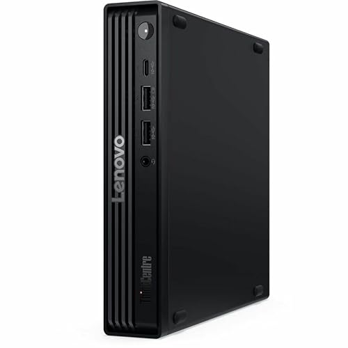Lenovo ThinkCentre M70q Gen 6 13A4002DUS Desktop Computer - Intel Core Ultra 7 265T - 16 GB - 512 GB SSD - Tiny - Black - Intel Q870 Chip - Windows 11 Pro - Intel DDR5 SDRAM - English Keyboard - IEEE
