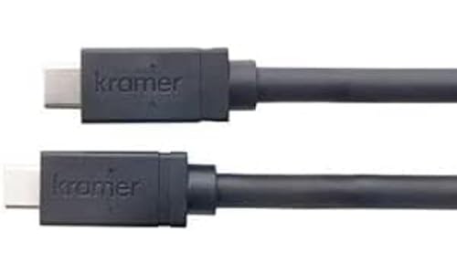 Kramer 15ft USB 3.1 C(M) to C(M) Gen-2, 20V/3A Active Cable